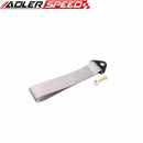 High Strenght Racing Tow Strap Set For Front/ Rear Bumper Hook Truck/ SUV Black /Red/Silver/Blue/Green