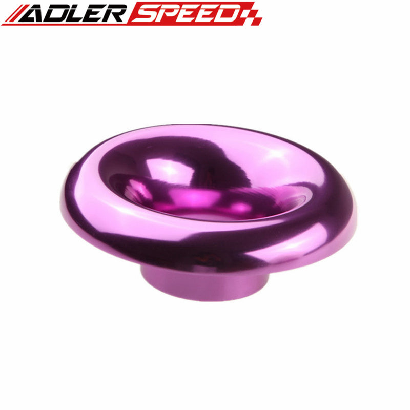 Universal 3" /3.5"/ 4" Velocity Stack For Cold Engine Air Intake /Turbo Horn Black/Silver/Red/Purple/Blue
