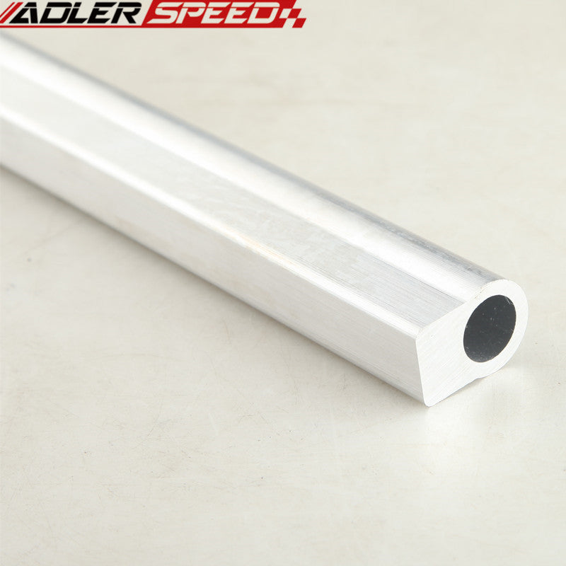 Universal Fuel Rail Raw Extrusion Dash 8 500mm Length (1.64 Feet) Aluminum