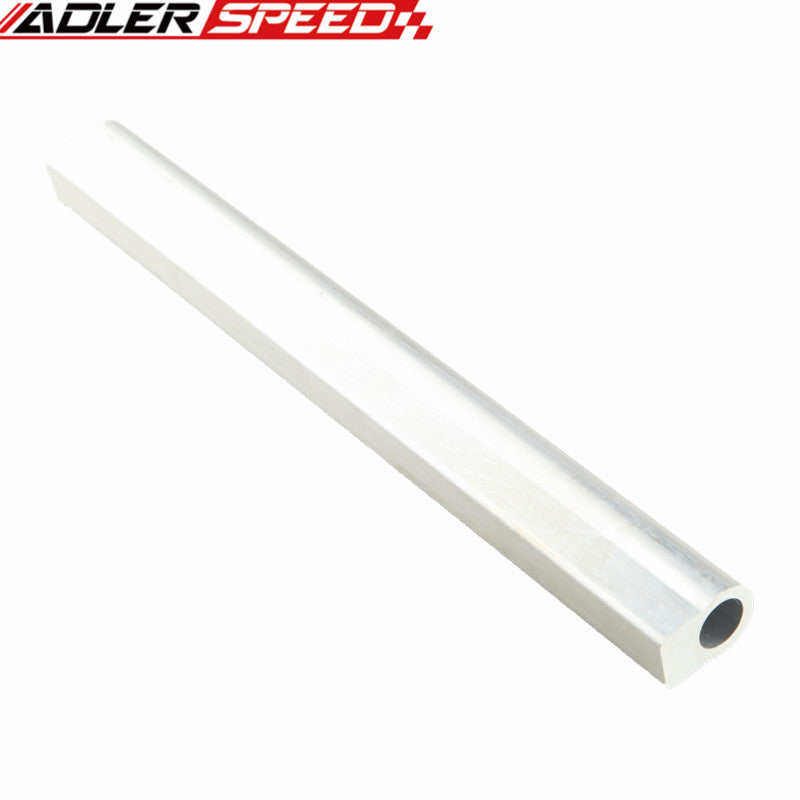 US SHIP Universal Aluminum Fuel Rail Raw Extrusion Dash 8 500mm (1.64 Feet) Length
