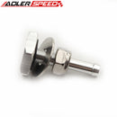 Soft Mount Vacuum Line Fitting Kit 6mm Silicone Hose Lock Nut Washer O-ring Seal