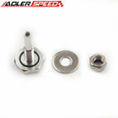 Soft Mount Vacuum Line Fitting Kit 8mm Silicone Hose Lock Nut Washer O-ring Seal