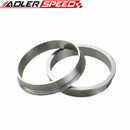 USA 4'' V-Band Flange & Clamp Kit For Turbo Exhaust Downpipes Mild Steel Flange