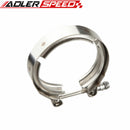 1.5"/2"/2.5"/2.75"/3"/3.5"/4" Self Aligning Male/Female V-Band Vband Clamp CNC Mild Steel Flange Kit