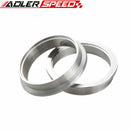 1.5"/2"/2.5"/2.75"/3"/3.5"/4" Self Aligning Male/Female V-Band Vband Clamp CNC Mild Steel Flange Kit