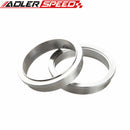 1.5"/2"/2.5"/2.75"/3"/3.5"/4" Self Aligning Male/Female V-Band Vband Clamp CNC Mild Steel Flange Kit