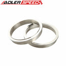 1.5"/1.75"/2"/ 2.5" /2.75"/3" /3.5"/4" Self Aligning Male/Female V-Band Vband Clamp CNC Stainless Steel Flange Kit
