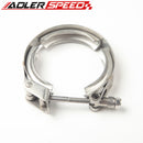 1.5''/2"/2.25"/2.5”2.75“/3“ T304 SS Quick Release V-Band Clamp & Mild Steel Flanges Turbo Exhaust Pipe