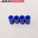 4PCS 28mm 1.1" Silicone Blanking Cap Intake Vacuum Hose End Bung Plug Caps Black/Blue