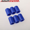 6pcs 1/4",5/16" ,5/8" 3/4" Silicone Blanking Cap Intake Vacuum Hose End Bung Plug
