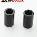 2PCS 25mm 0.99" Silicone Blanking Cap Intake Vacuum Hose End Bung Plug Cap Black