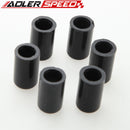 6pcs 1/4",5/16" ,5/8" 3/4" Silicone Blanking Cap Intake Vacuum Hose End Bung Plug