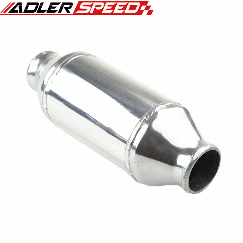 2.25" Inlet Outlet Water to Air Intercooler 4" OD x 6" Core Length Barrel Style