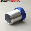 Blue 1.5" ID Aluminium Alloy Weld On Filler Neck And Cap - Dry Sump Fuel Tank
