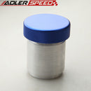 Blue 1.5" ID Aluminium Alloy Weld On Filler Neck And Cap - Dry Sump Fuel Tank