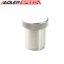 Silver  1.5" ID Aluminium Alloy Weld On Filler Neck & Cap Dry Sump ,Fuel Tank