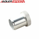 Silver  1.5" ID Aluminium Alloy Weld On Filler Neck & Cap Dry Sump ,Fuel Tank
