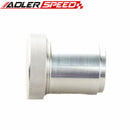 Silver  1.5" ID Aluminium Alloy Weld On Filler Neck & Cap Dry Sump ,Fuel Tank